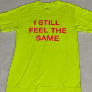 ANIT-SOCIALCLUB TEE SHIRT NEON YELLOW PI…